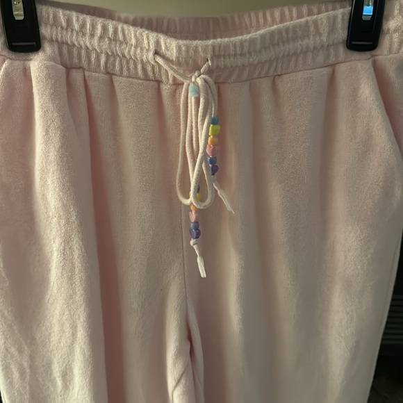 Stoney Clover for Target Pink Terry Cloth Sweats Size Small - Picture 2 of 4